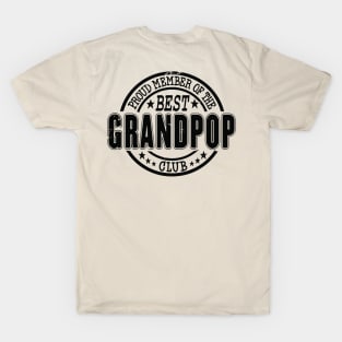 Proud Member of the Best Grandpop Club T-Shirt